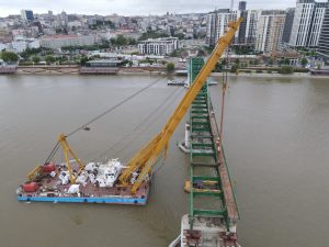 Dismantling of the Old Sava Bridge, Belgrade